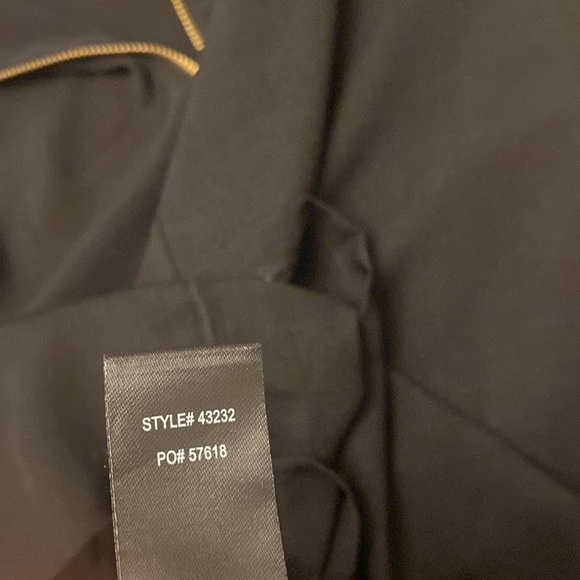 Lulu’s black shift midi dress exposed zipper size S - Picture 8 of 8